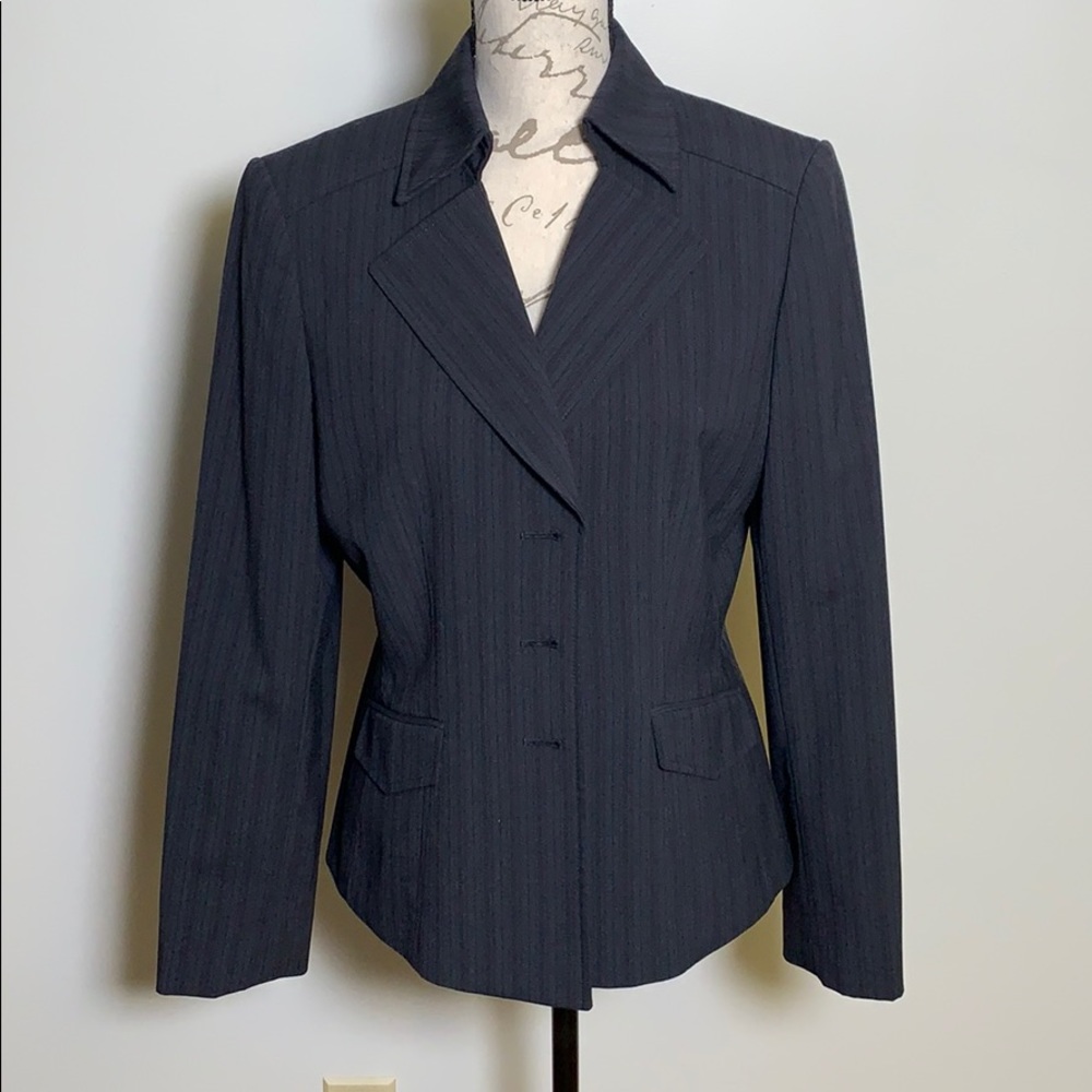 Antonio Melani Black Blazer with Stripes